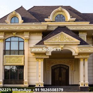 Elegant Classic House Design with Rich Textures No-11902