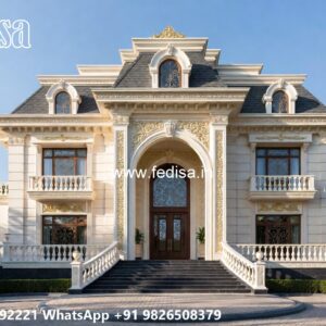 Classic House Design with Decorative Wall Textures No-11912