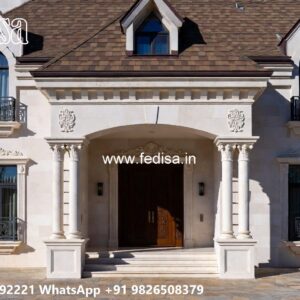 Classic House Design with Beautiful Exterior Walls No-11934