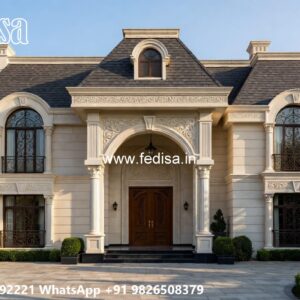 Classic House Design with Premium Garden Landscape No-11966