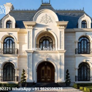 Classic House Design with Traditional Royal Styling No-11975