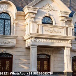 Classic House Design with Traditional Decorative Details No-11998