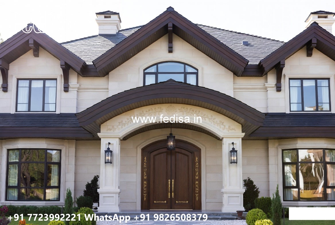 Classic House Design with Rich Exterior Styling No-11999